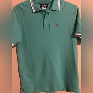Psycho Bunny Teal Polo Shirt
